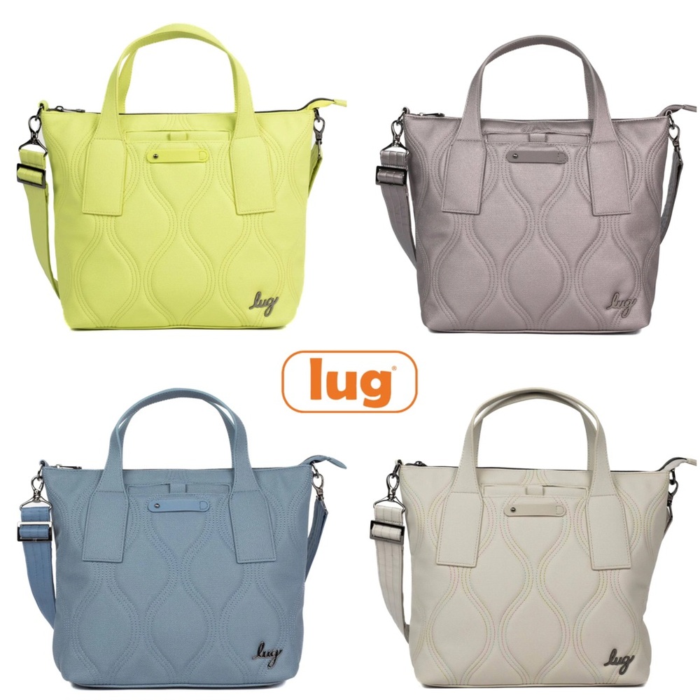 Lug Alto Matte Luxe VL Convertible Crossbody Tote Bag NWT